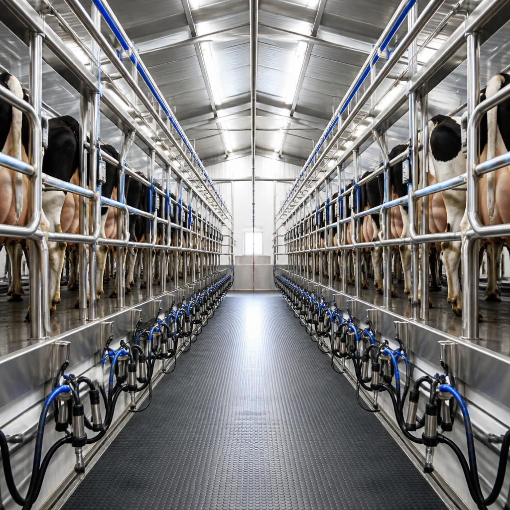 Double Herringbone Milking Parlour